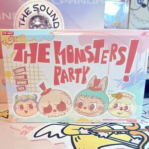 The Monsters Party Reversible Plush Toy Blind Box - Multicolor